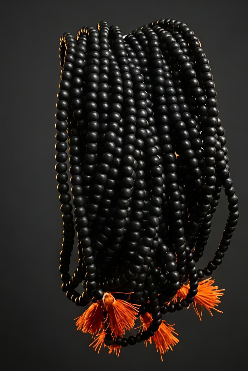 करुंगाली माळा 6mm (Karungali Mala 6mm)