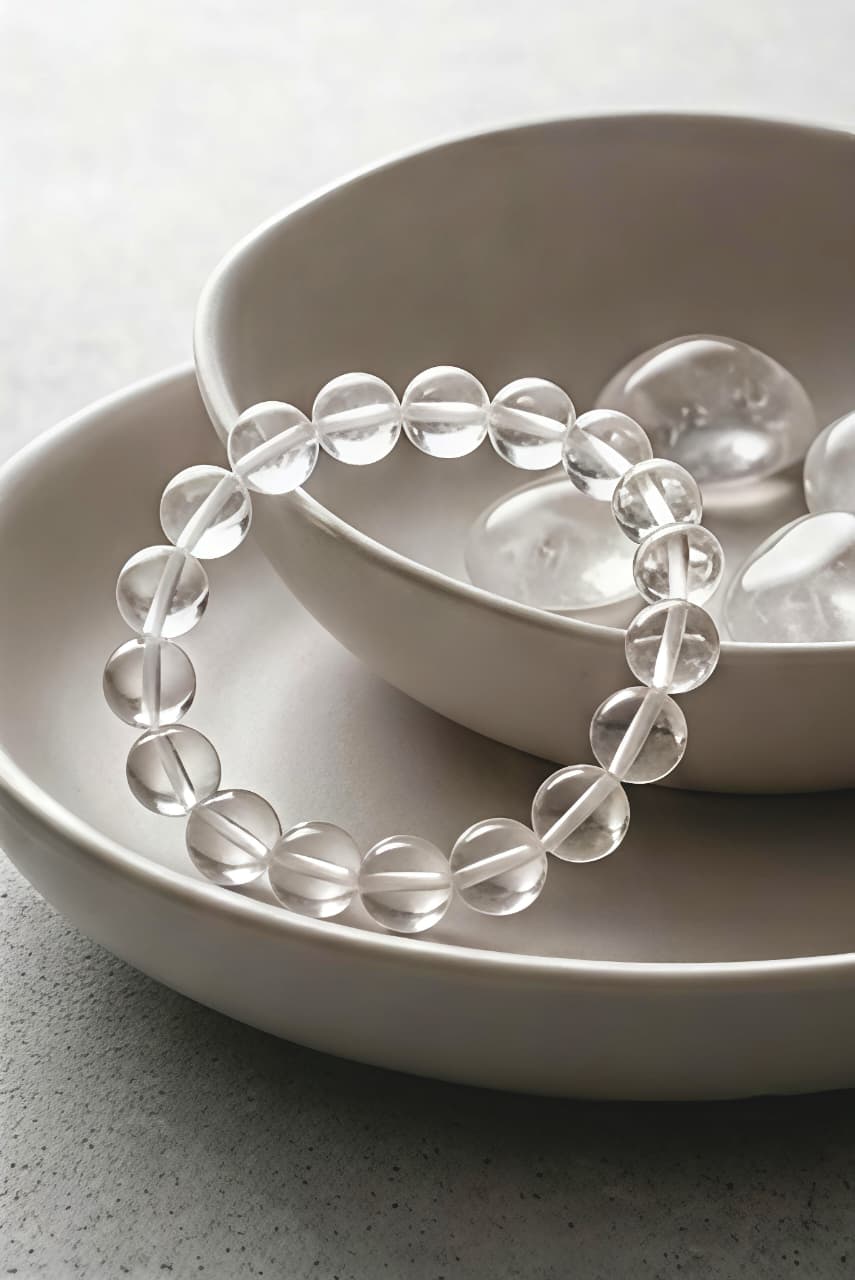 स्फटिक क्रिस्टल ब्रेसलेट